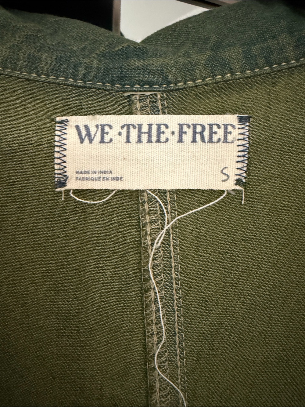 We The Free Olive Green Utility Jumpsuit - Picture 2 of 3